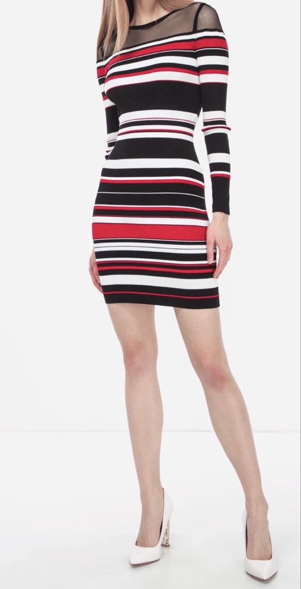Desigual Vestiti: Robe rayée Desigual – Nuovo (secondo la descrizione) da Chézard-St-Martin venduto da monster2525