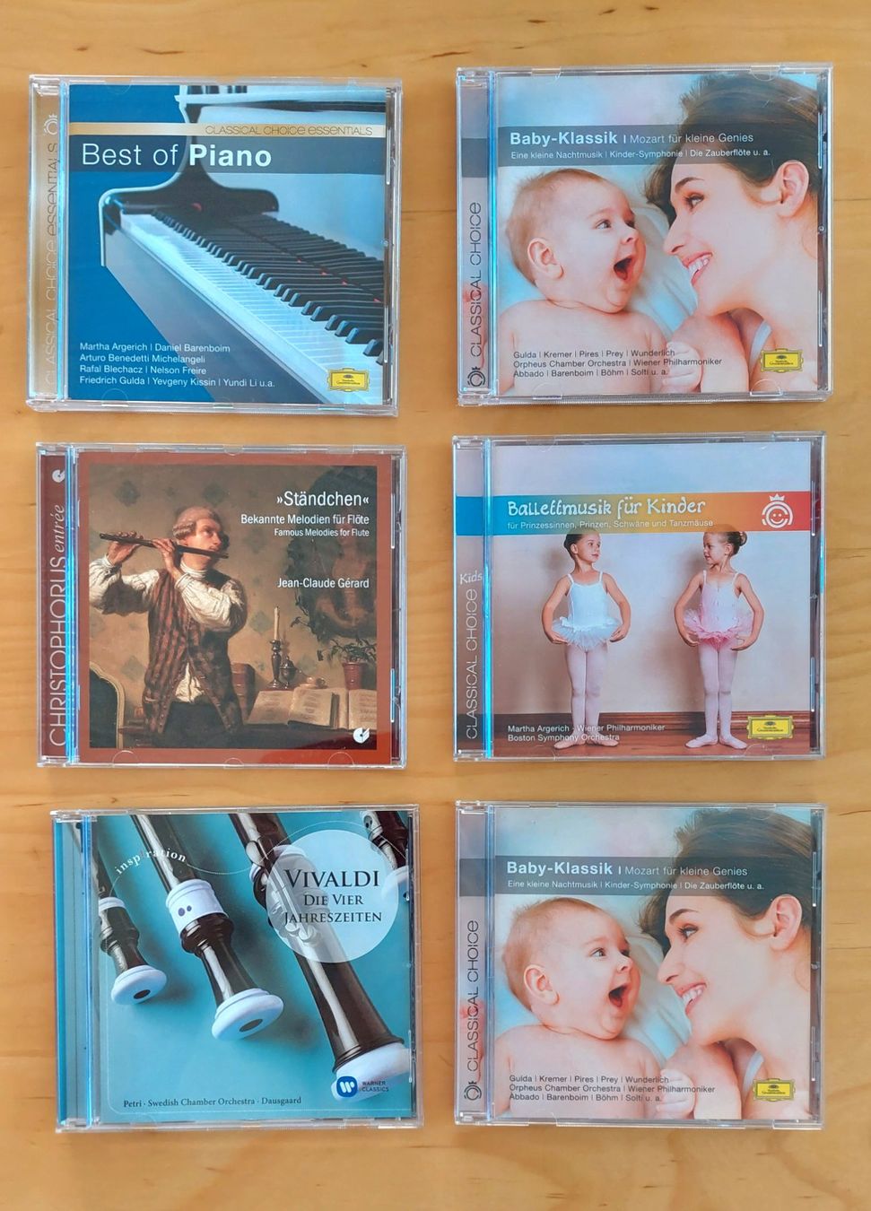 CD: 6 Neue CD – Nuovo (secondo la descrizione) da münchenstein venduto da ewu_8lcz