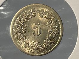 5 Rappen 1850 BB