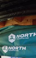 North Trampolin Ø 3 m mit Sicherheitsnetz und Leiter
