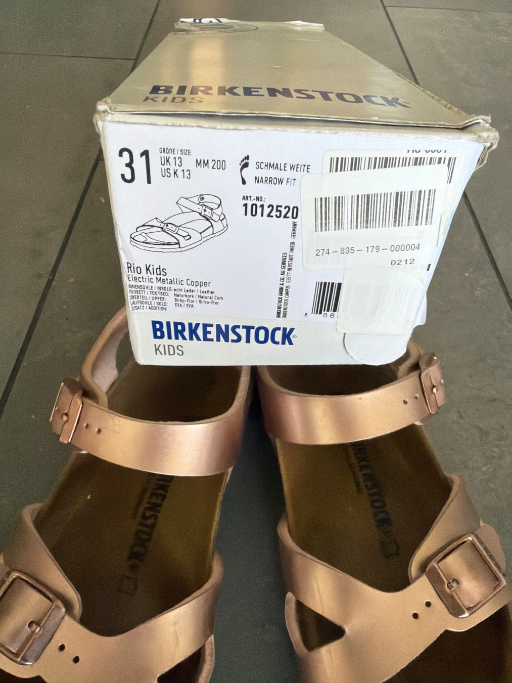 Birkenstock Schuhe für Mädchen: Birkenstock Rio Kids – Gebraucht aus Steffisburg von elle013 4
