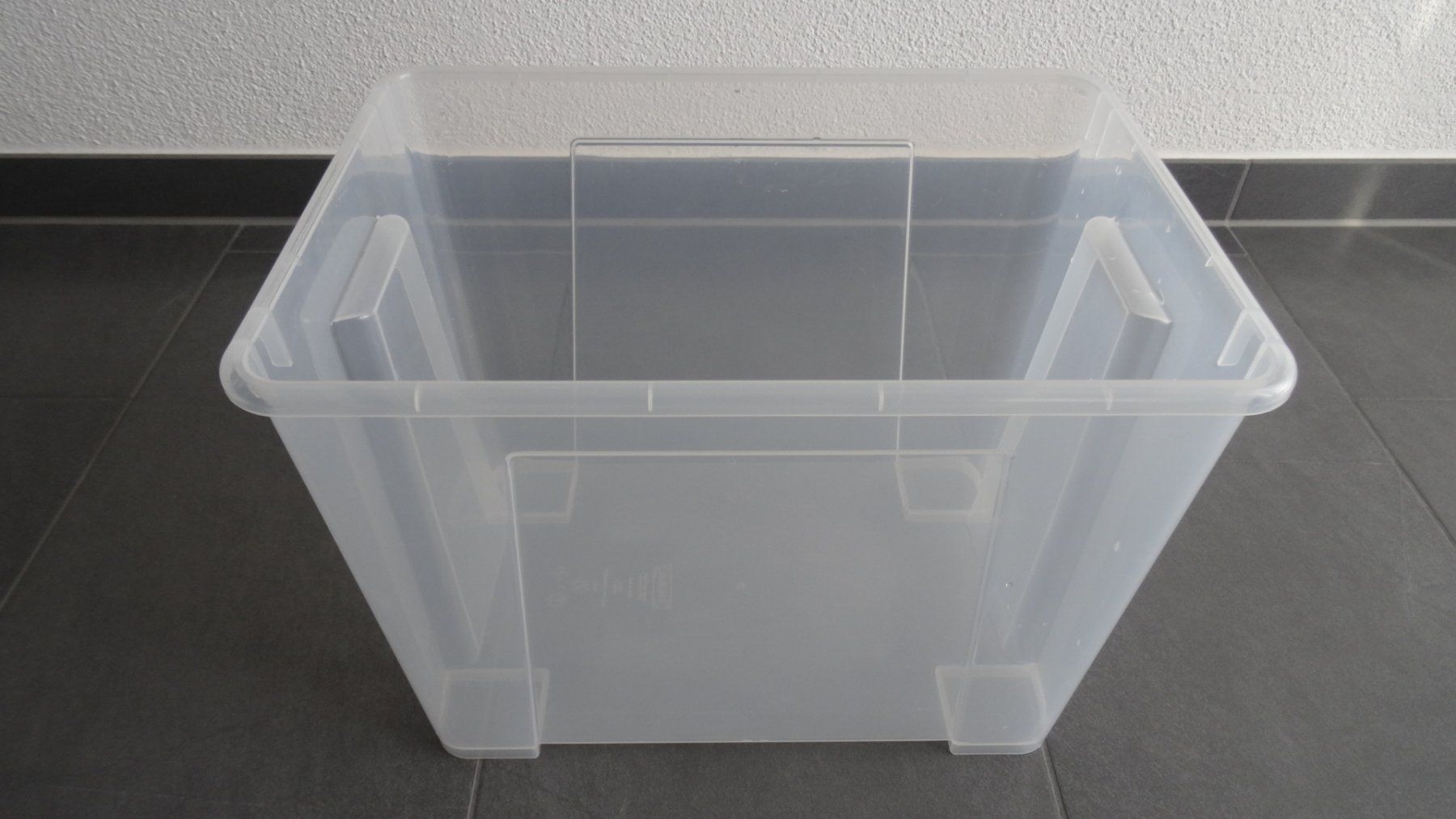 Ikea Contenitori & Simili: Ikea SAMLA Box, transparent, 39x28x28 cm/22 l – Usato da Beinwil am See venduto da den_p9db