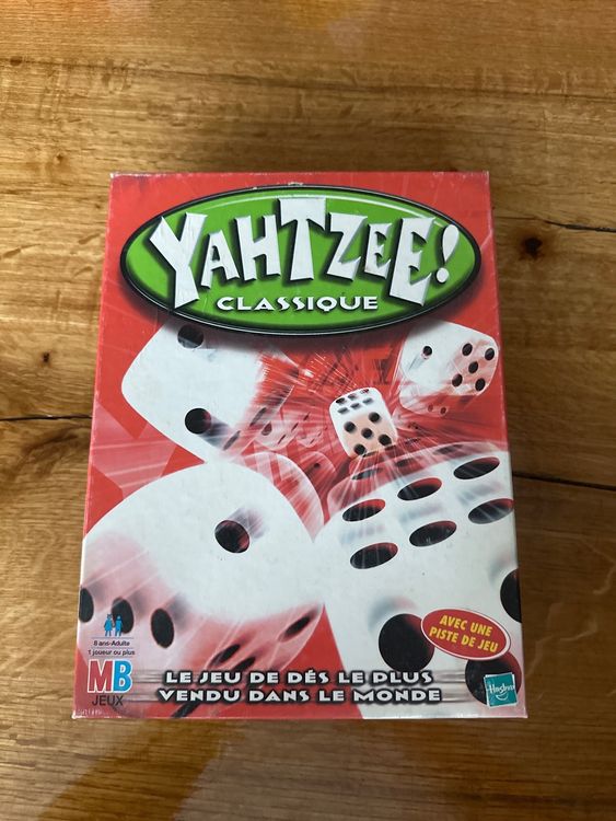Jeu De Société Yahtzee MB - Complet - Occasion