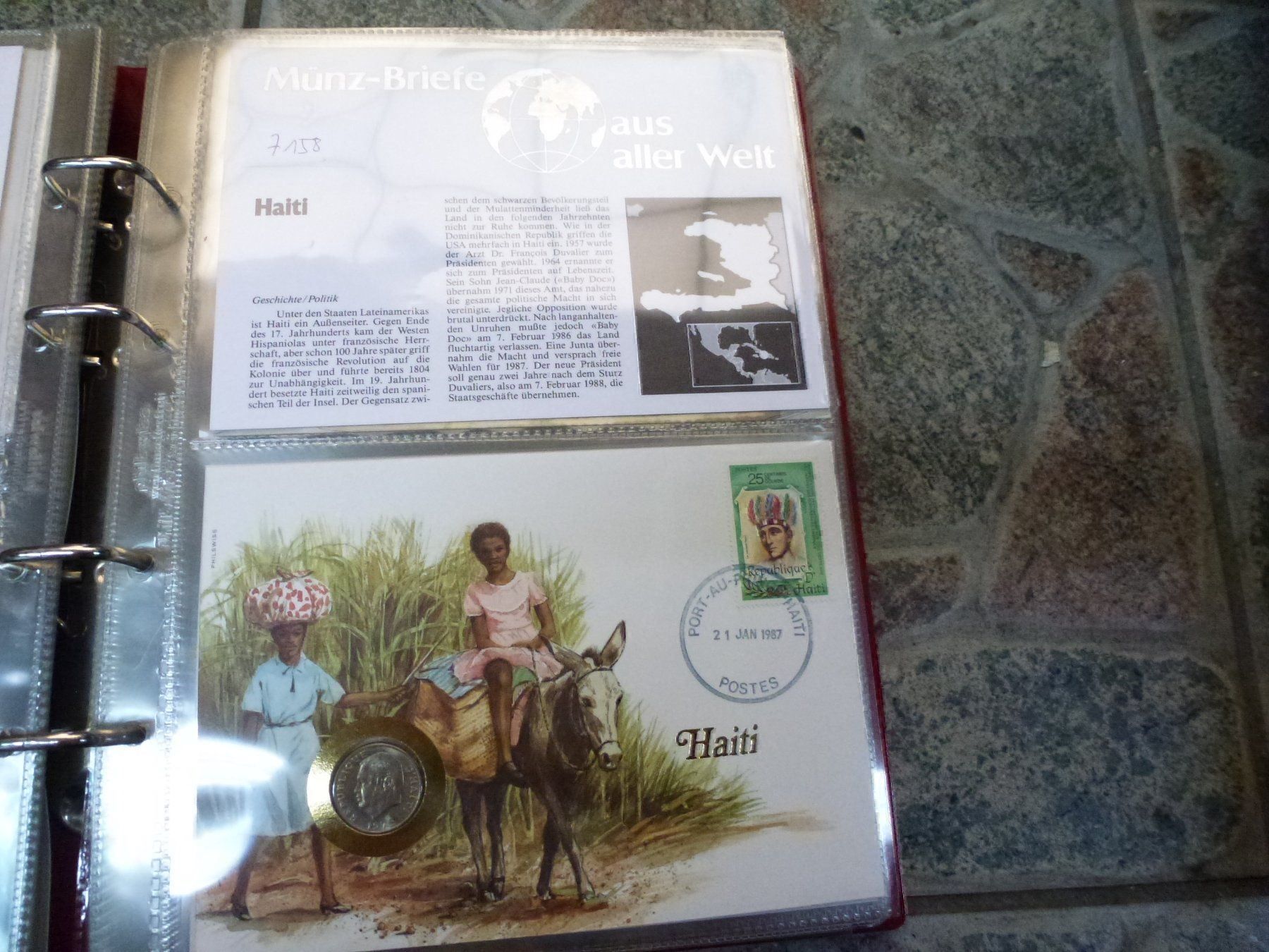 Tutti le monete: Münzbrief Haiti – Usato da Olten venduto da Disc-Verkauf