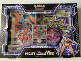 Pokemon Deoxys VMAX & VSTAR Kampfbox mit Fusion Strike