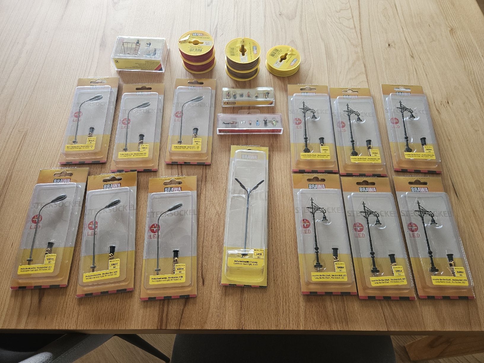 Brawa Modelleisenbahnen: lot de lampes Brawa ho – Neu und originalverpackt aus Bourrignon von Jerem33