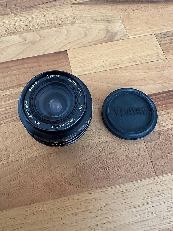 Vivitar Obiettivi: Vivitar 28mm 1:2,8 Weitwinkel-Objektiv manuell – Usato da Zürich venduto da domeldidom 1
