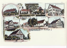 Gruss aus Pfäffikon, Schwyz -  (um 1900)