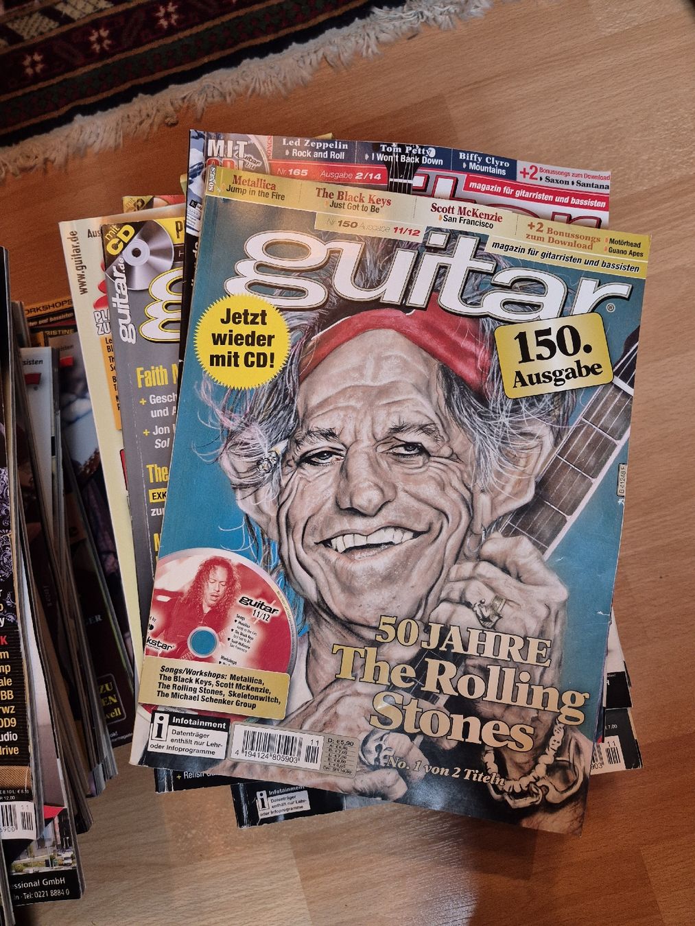 Riviste & Magazine: Guitar Magazine Sammlung, Gitarre – Usato da Schenkon venduto da sechand
