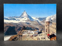 Gornergrat alt 3136m et le Cervin alt 4482m