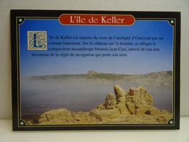 Postkarte Ile de Keller Bretagne Frankreich Insel Meer Kü...
