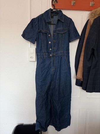 Denim Kleid kurzarm Grösse M neuer Zustand