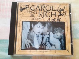 CD Carol Rich - Long les jours ( Signé )