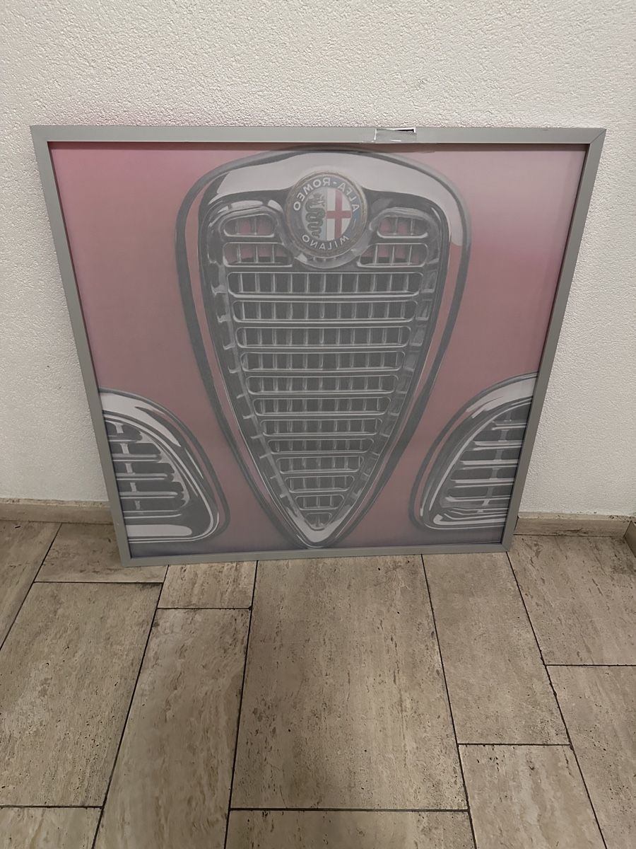 Poster & Bilder: Alfa Romeo Wandbild, Bild, Alurahmen – Neu (gemäss Beschreibung) aus Zürich von ape_gb8z 1