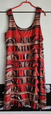 Sommerkleid gestreift Grösse XL (44) Figurschmeichler