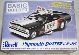 REVELL PLYMOUTH DUSTER COP OUT FUNNY CAR 1:24