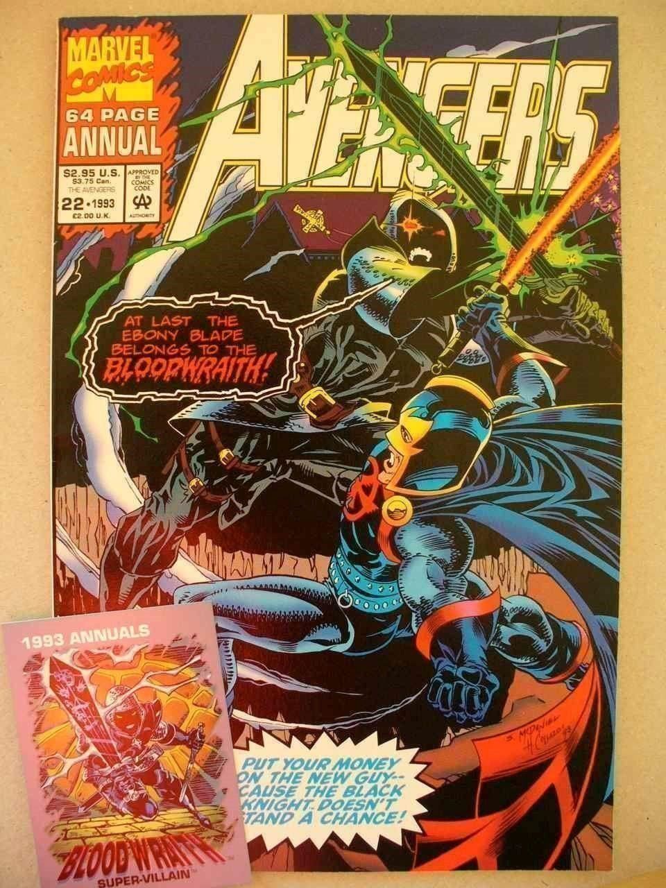 Comics: Avengers Annual 1993 Bloodwraith – Neu (gemäss Beschreibung) aus Samstagern von Betscha