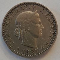 20 Rappen 1887 - B - S/SS
