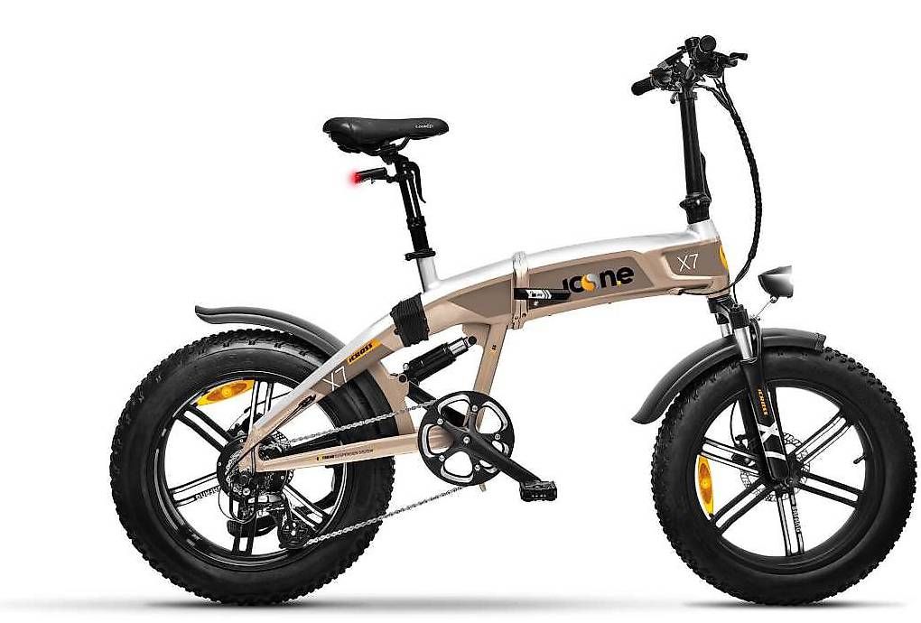 Biciclette: E-Fat Bike Fully von Icone Vorführmodell – Nuovo (secondo la descrizione) da Seewen SO venduto da Swiss-moto-bike