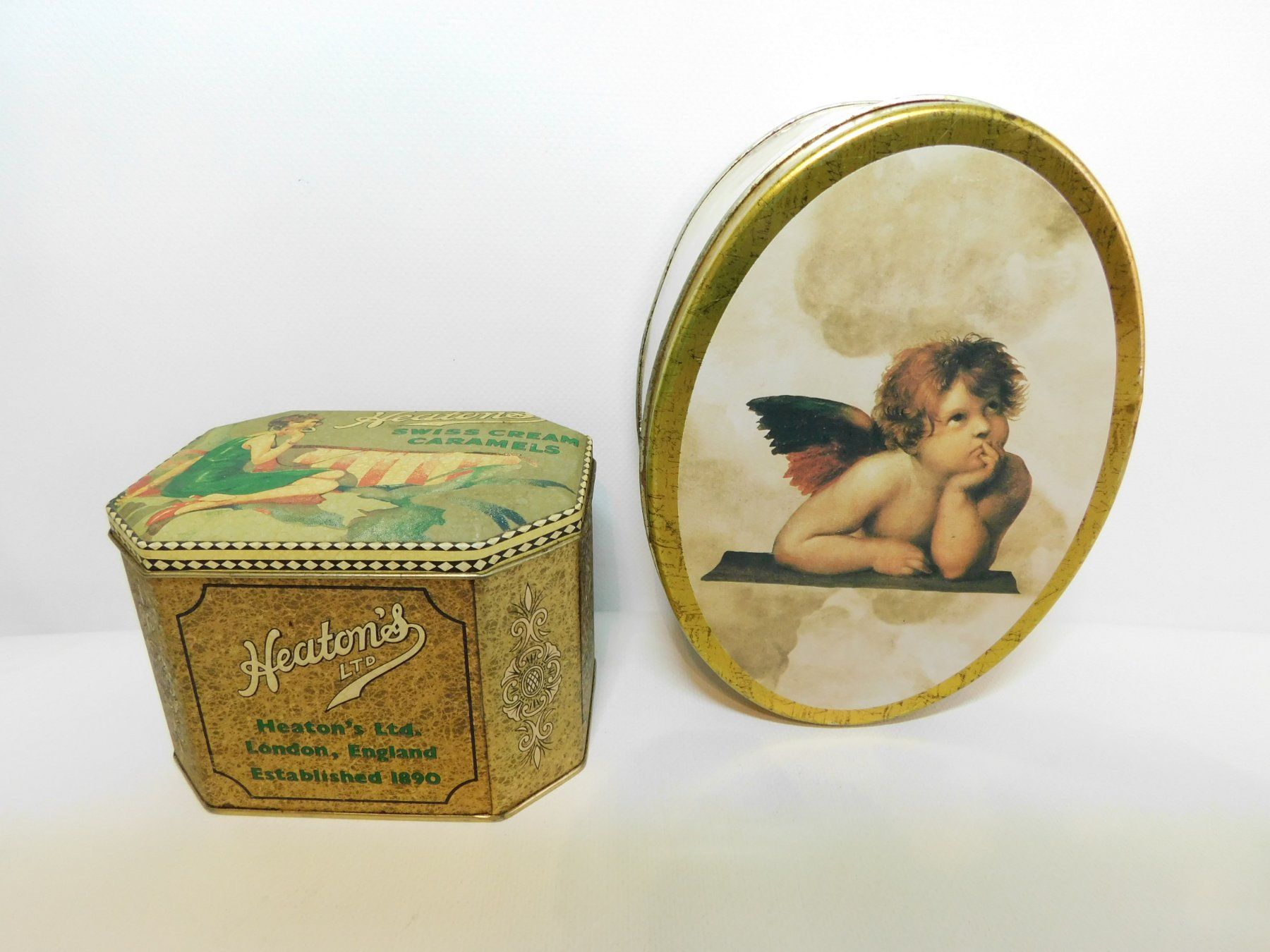 Barattoli: Verschiedene Vintage Blech Dosen. – Usato da Emmenbrücke venduto da Ulisse-22 3