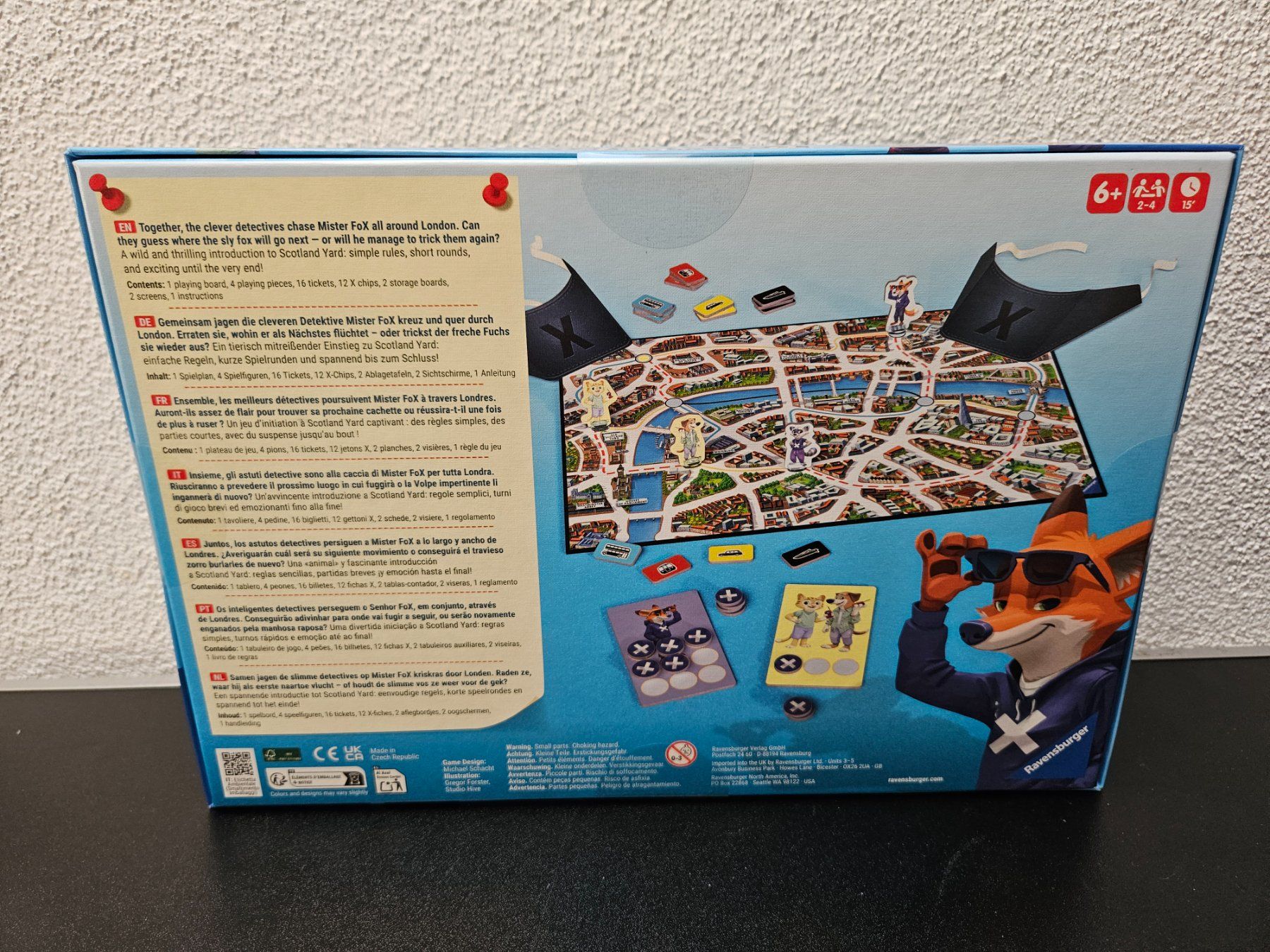 Spiele: Neu - Ravensburger - Scotland Yard - Junior – Neu und originalverpackt aus Dagmersellen von J_RP_Dagmersellen 1
