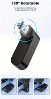Verteiler  USB C 3.0 Hub drehbar 180° PC Laptop Macbook