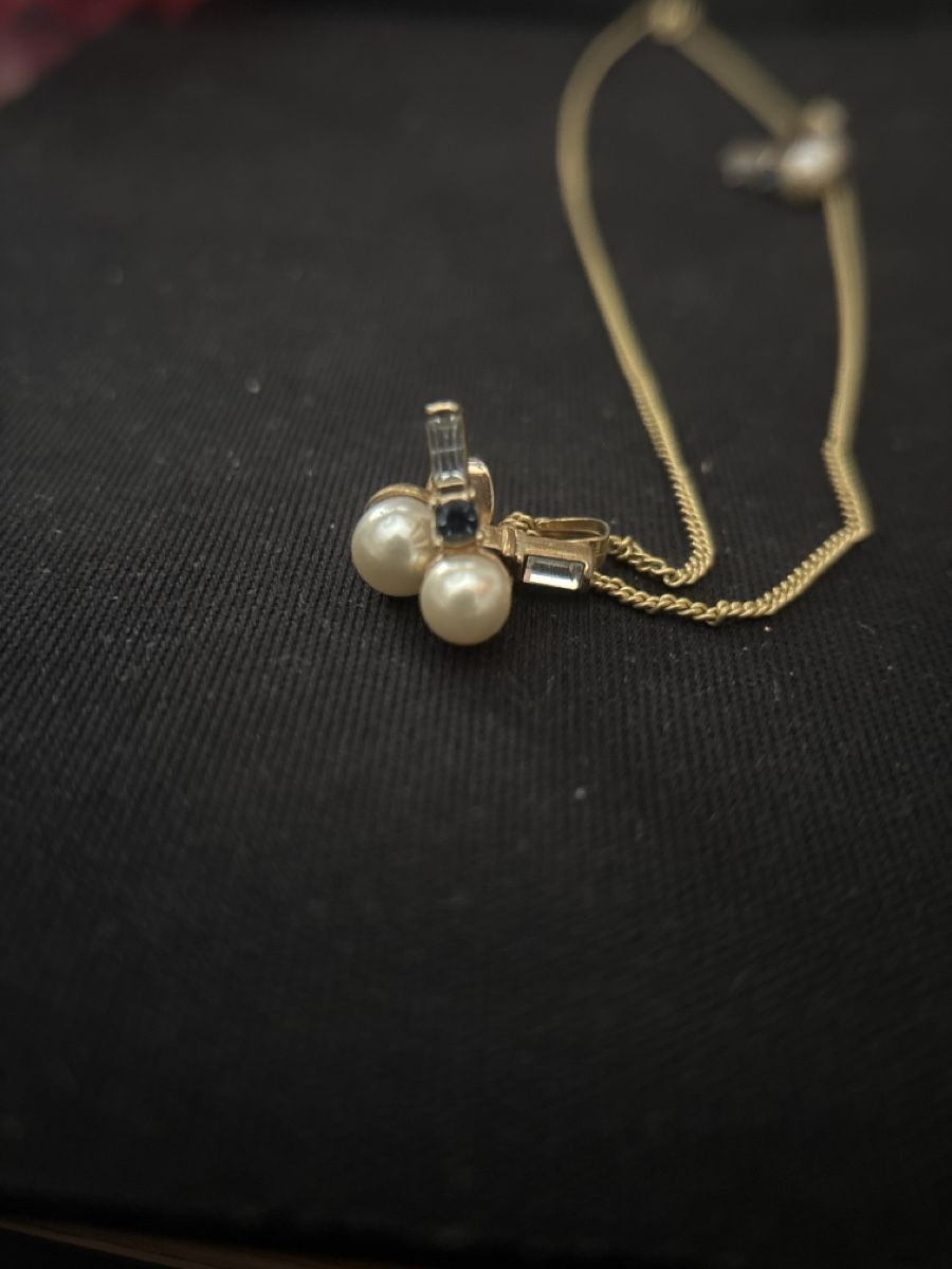 Altri gioielli: Ensemble Collier et Boucles d'oreilles Perle & Or Élégant – Nuovo (secondo la descrizione) da St-Pierre-Clages venduto da aur_kds8 3