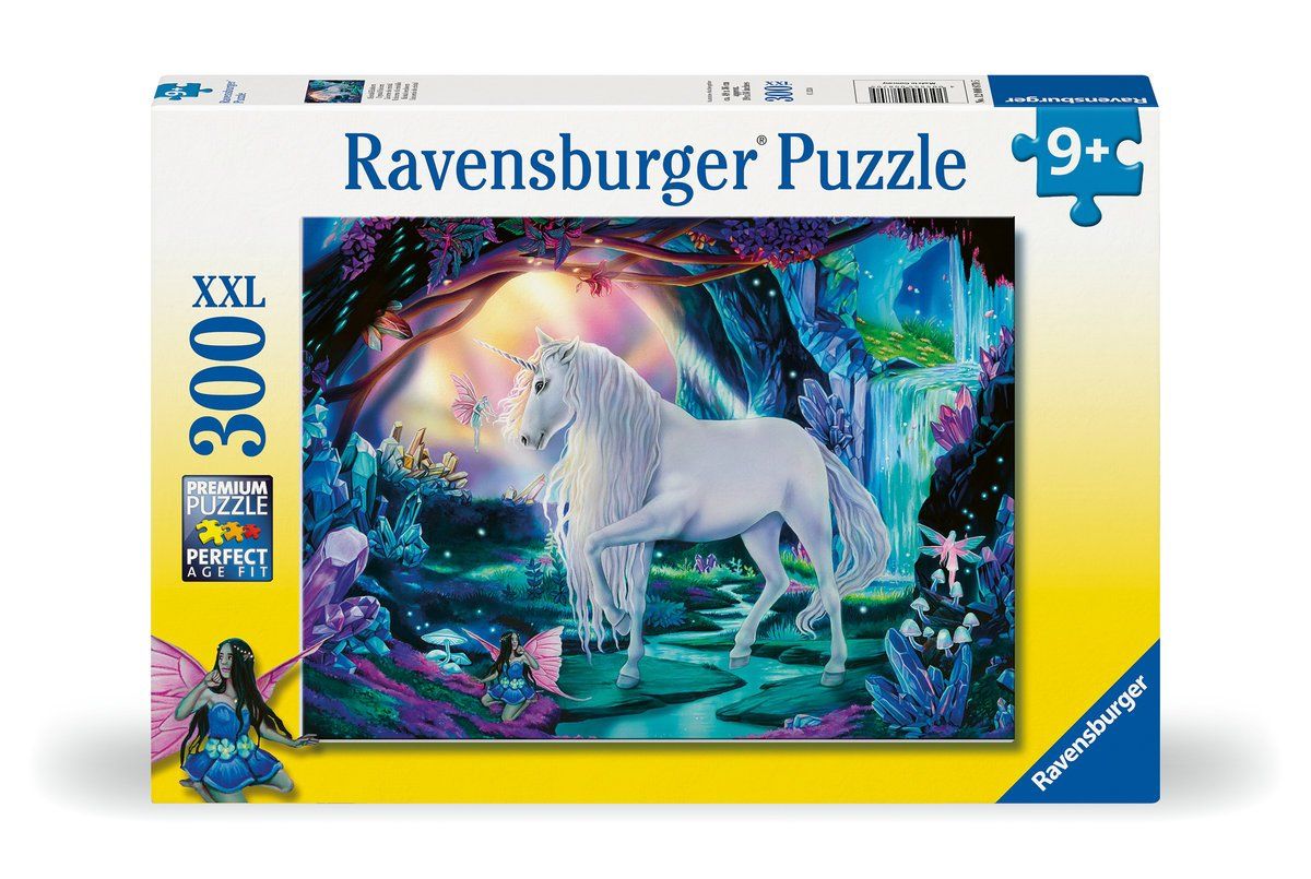 Ravensburger Puzzles: Ravensburger 300 Teile Puzzle Kristall-Einhorn – Neu und originalverpackt aus Oensingen von Liquidations-Shop