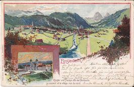 Karte Einsiedeln 1903
