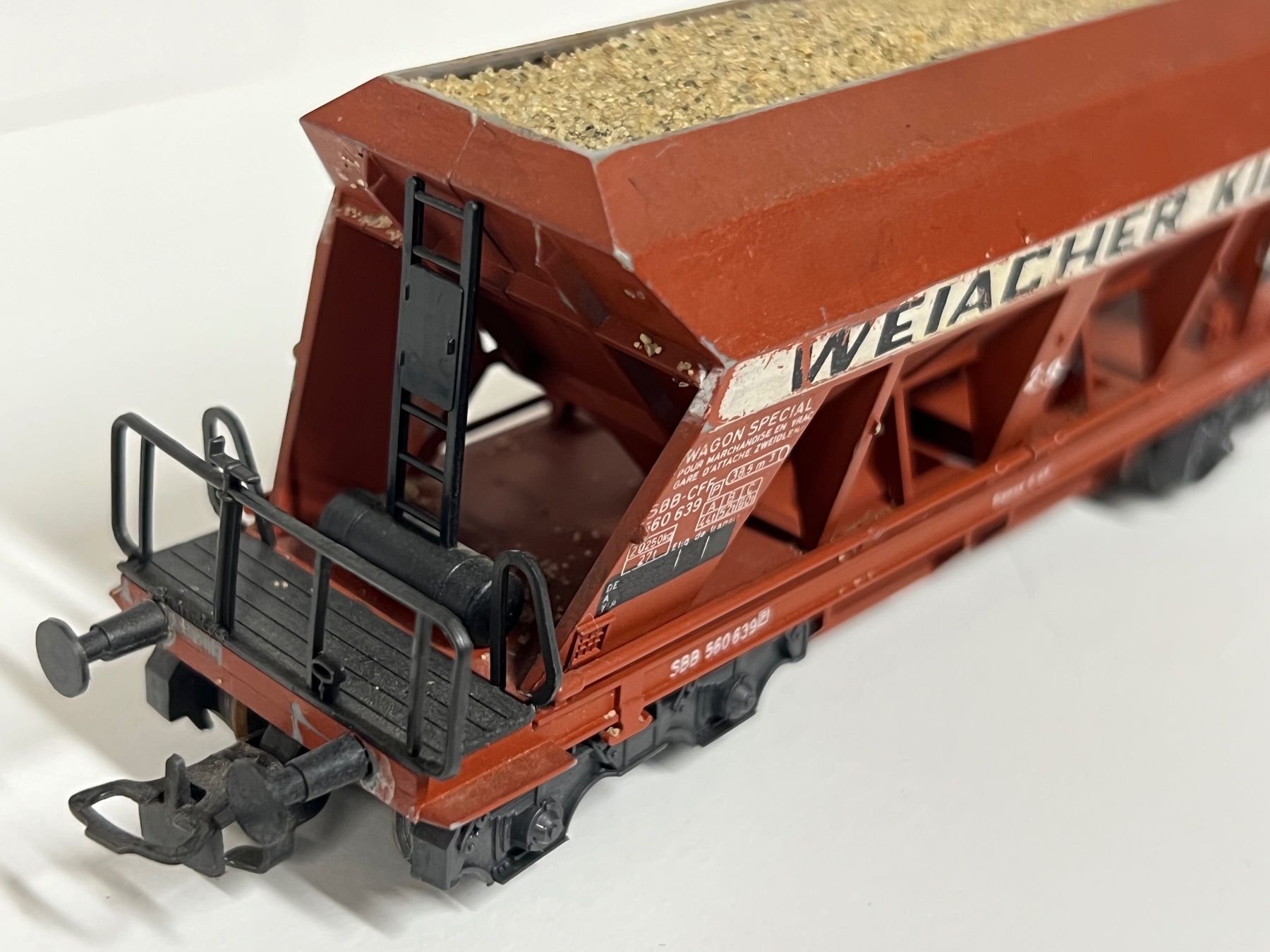Liliput Modelleisenbahnen: Liliput WEIACHER KIES  SBB H0 DC – Gebraucht aus Neuenhof von ludovicco 2
