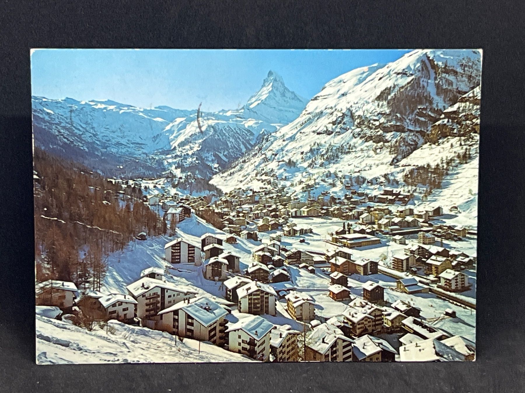 Cartoline postali: Zermatt, Matterhorn – Usato da Widnau venduto da Brusi9