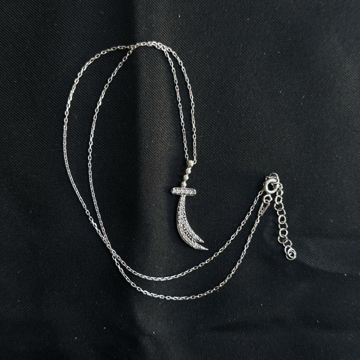 Catenine: Silber 925 funkelnde Schwert Halskette – Nuovo (secondo la descrizione) da Givisiez venduto da dor_xb9k