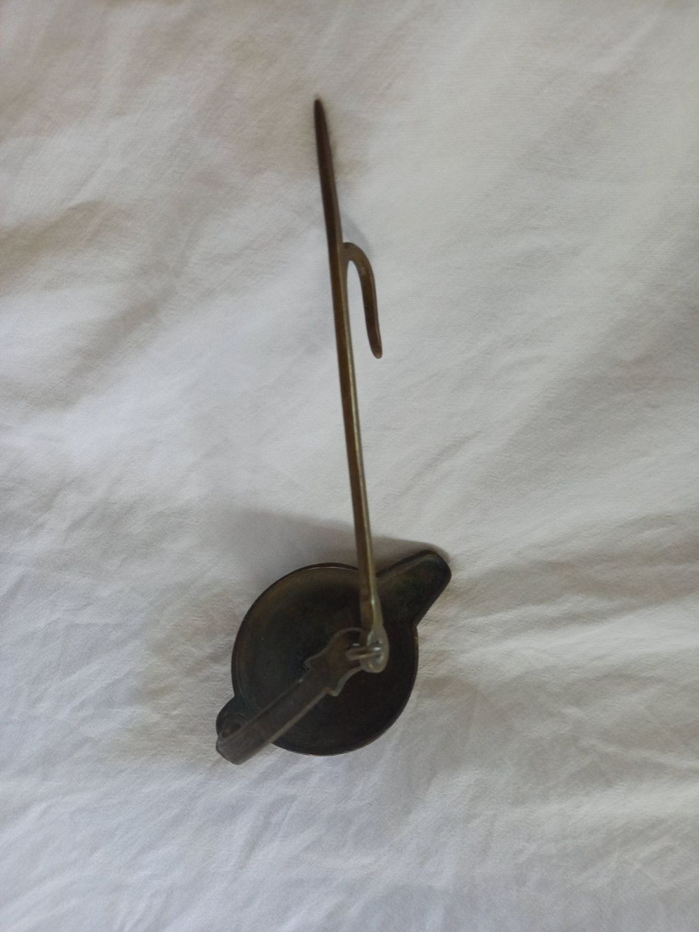 Lampade: Lampe à huile ancienne en laiton – Usato da Rossens FR venduto da Souris1 4
