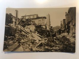 Earth Quake MESSINA 1907 - interessante AK