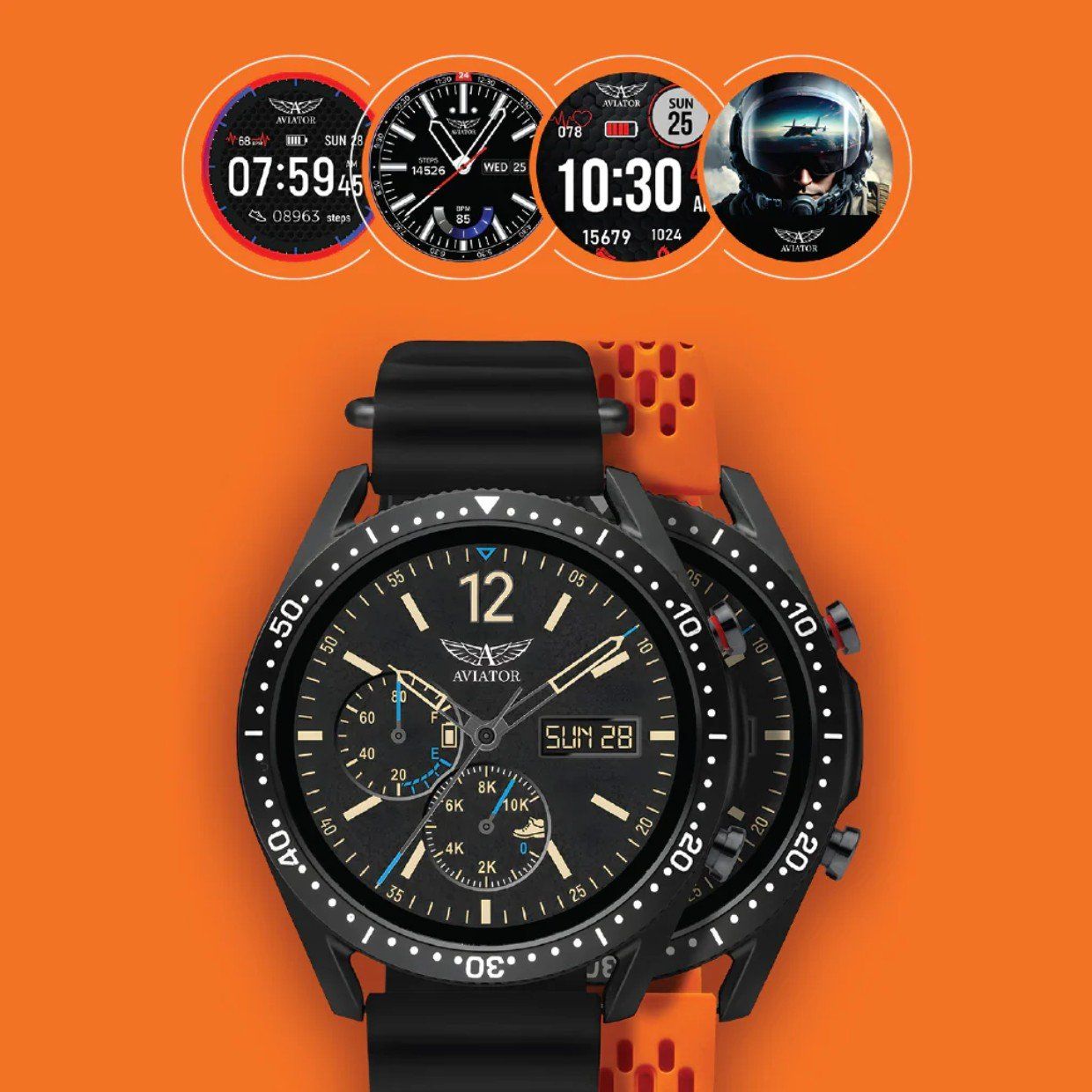 Smartwatch: Smart-Watch Aviator Serie F – Nuovo (secondo la descrizione) da Zürich venduto da Farini