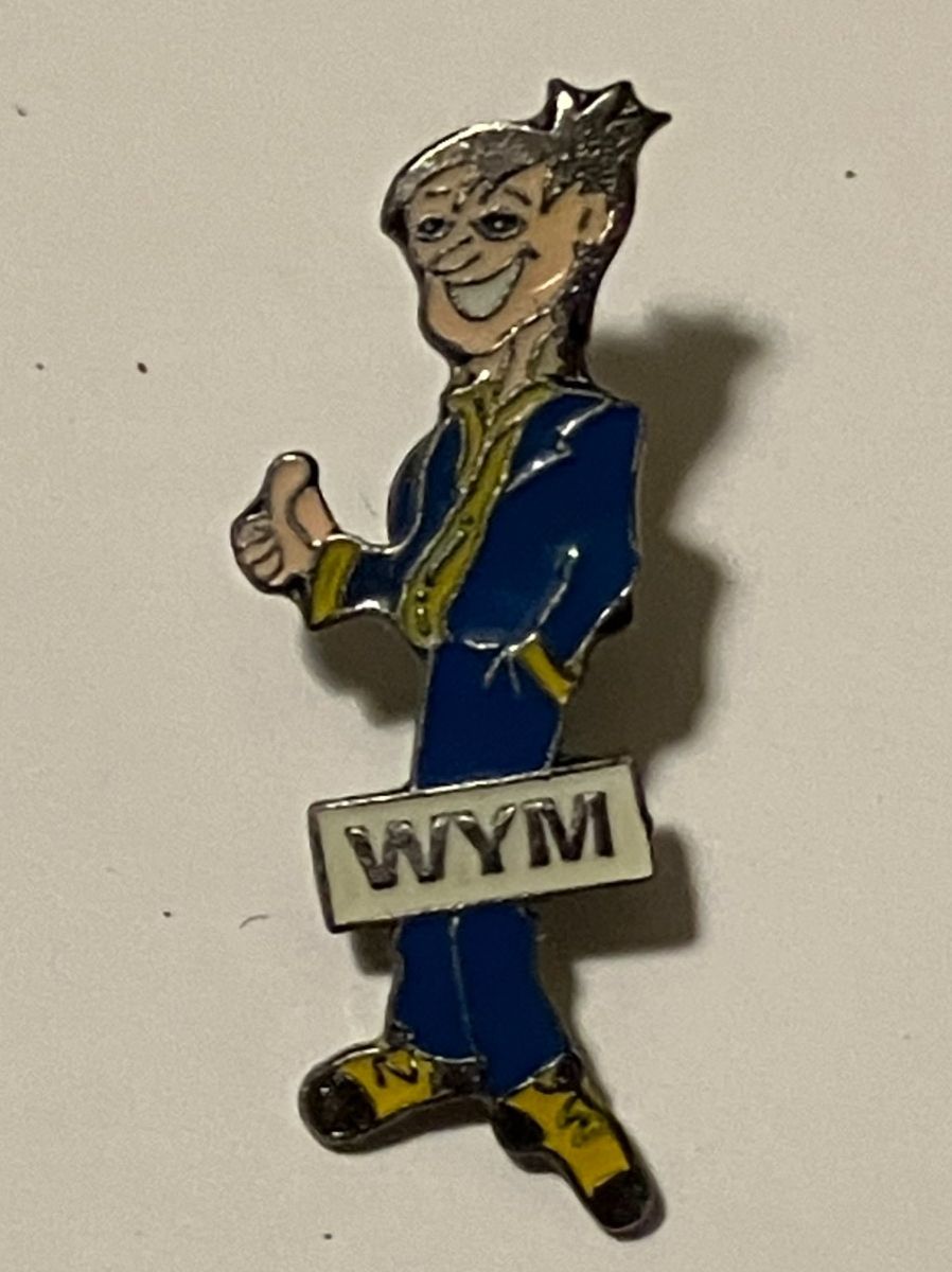 Placchette & Badge: Pin WYM Mann – Usato da Basel venduto da djwwpp
