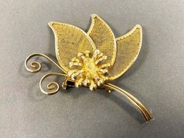 Vintage Modeschmuck Anstecknadel Brosche
