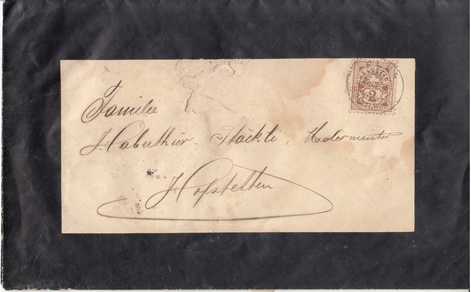 Tutti i francobolli: Bedarfspost Ziffermuster 1906 5 Stück – Usato da Bürglen TG venduto da StampGraf 5