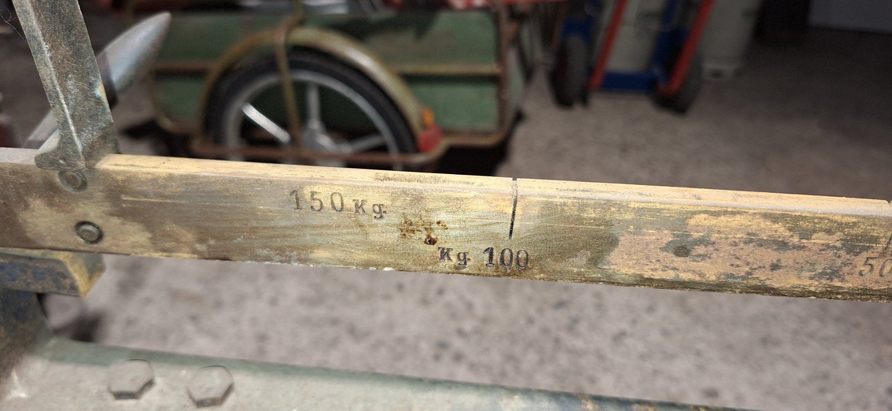 Bilance e pesi: Waage, Sackwaage 150kg – Usato da Hersiwil venduto da Thomaskoehli 3