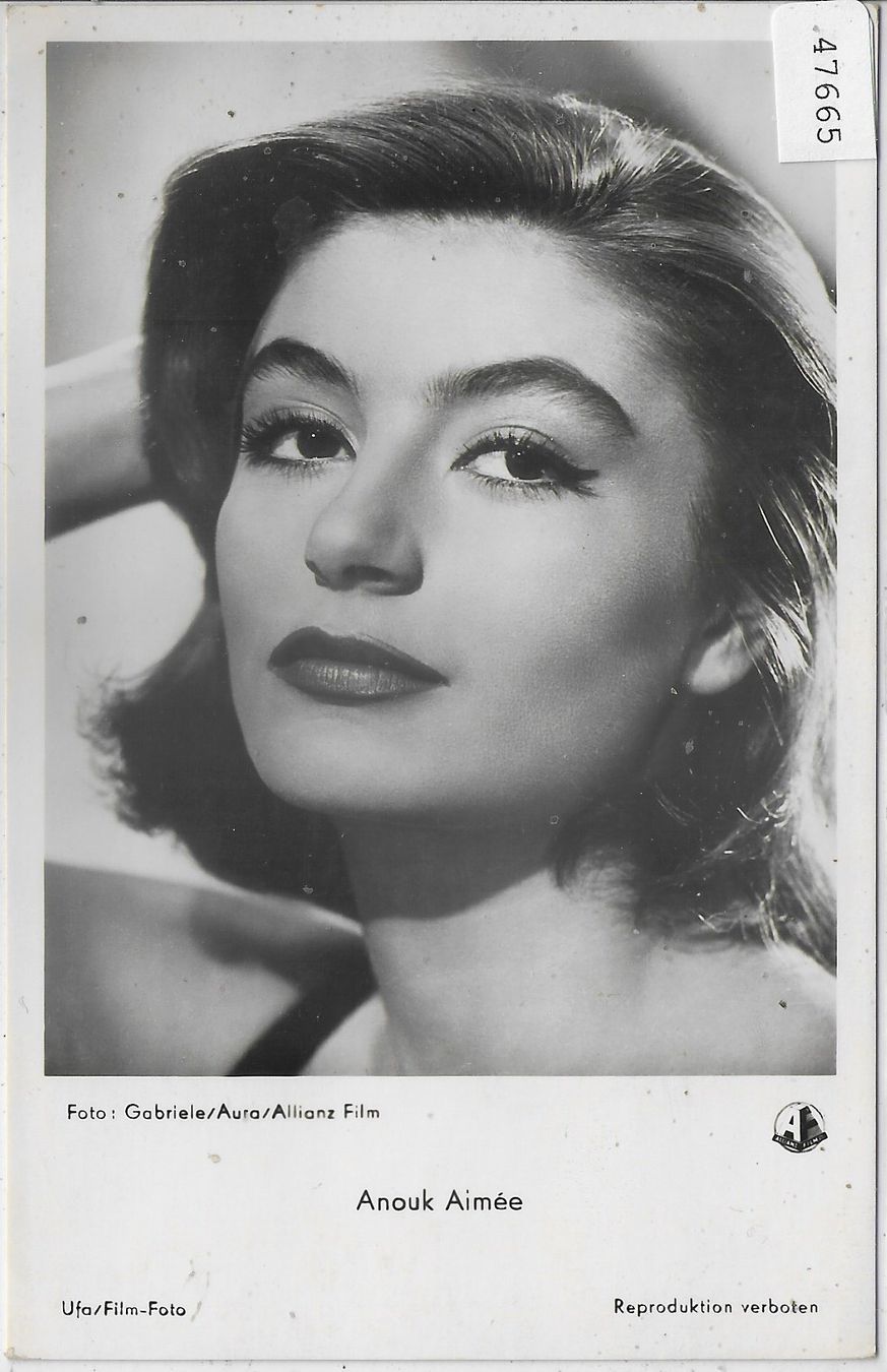 Cartoline postali: Anauk Aimée Schauspielerin - UFA – Usato da Ettingen venduto da Kartenplanet