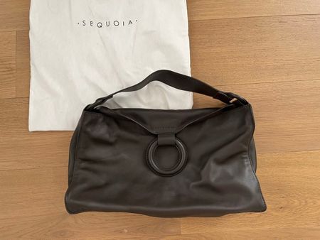 Comme neuf! Magnifique sac SEQUOIA brun chocolat