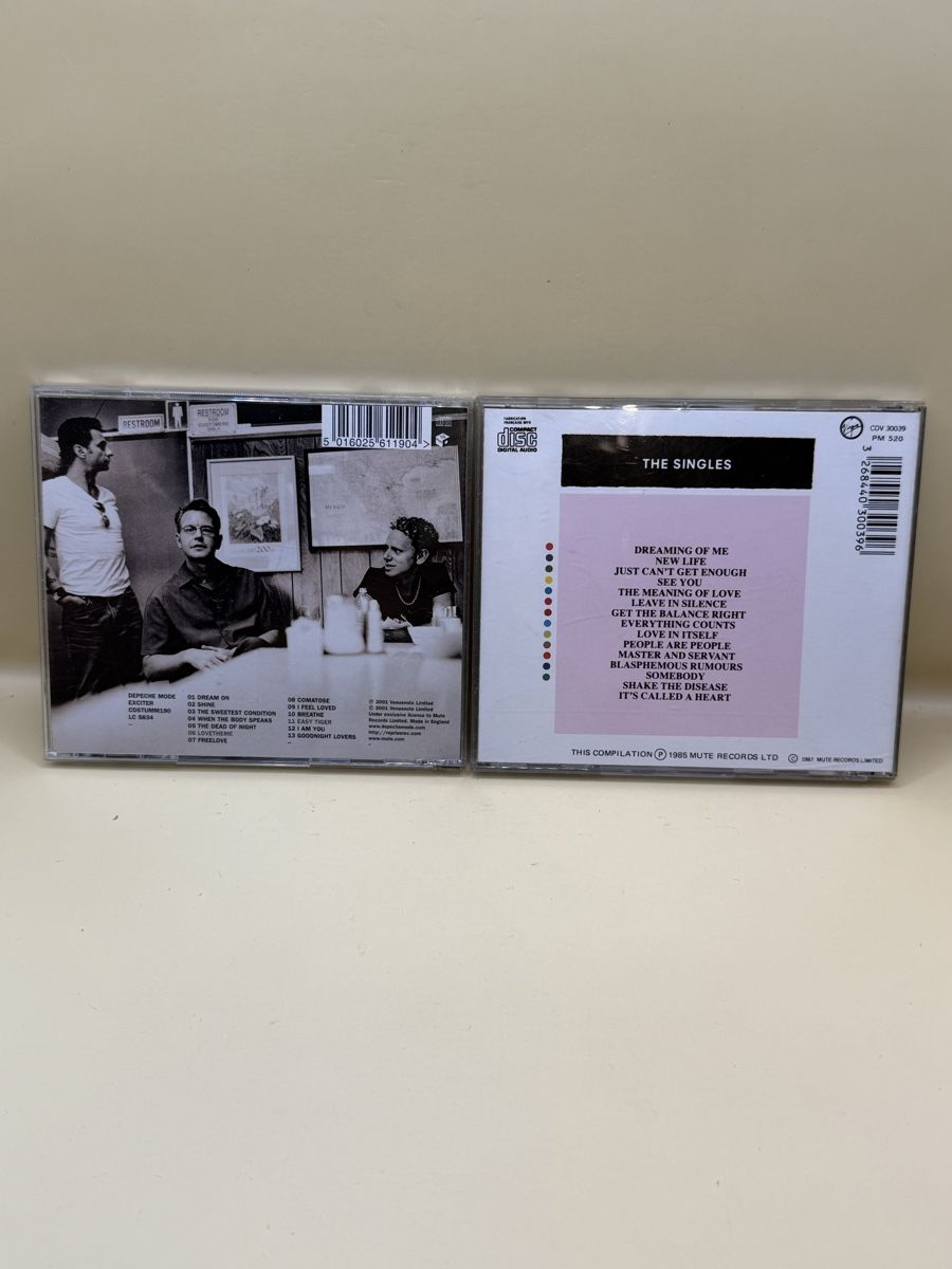CD: Depeche Mode Exciter & The Singles – Usato da Genève venduto da sho_67qj 1