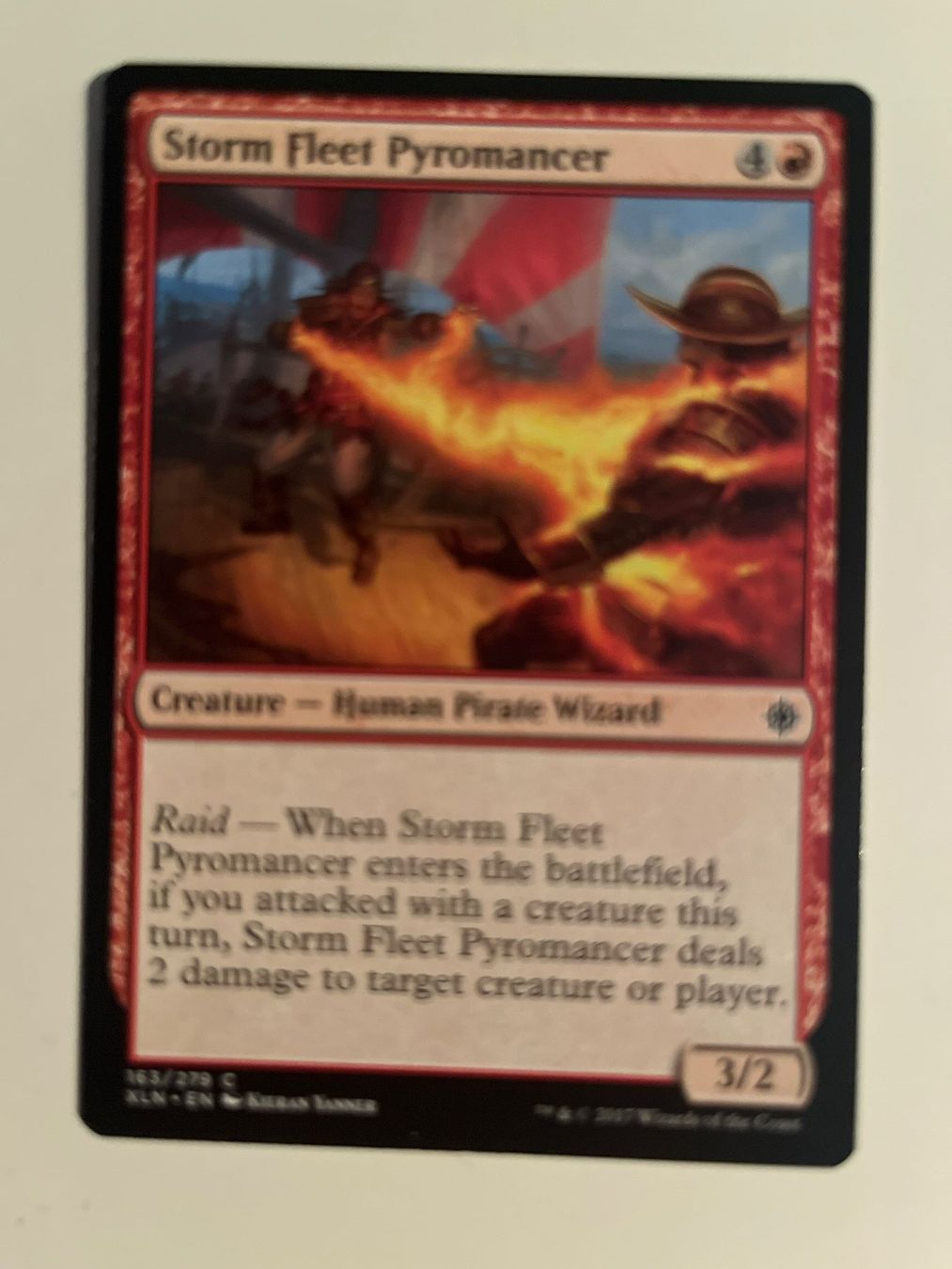 Magic The Gathering Sammelbilder & Trading cards: 1 x Storm Fleet Pyromancer - Magic: The Gathering - MtG – Gebraucht aus Kriens von Shadi1980