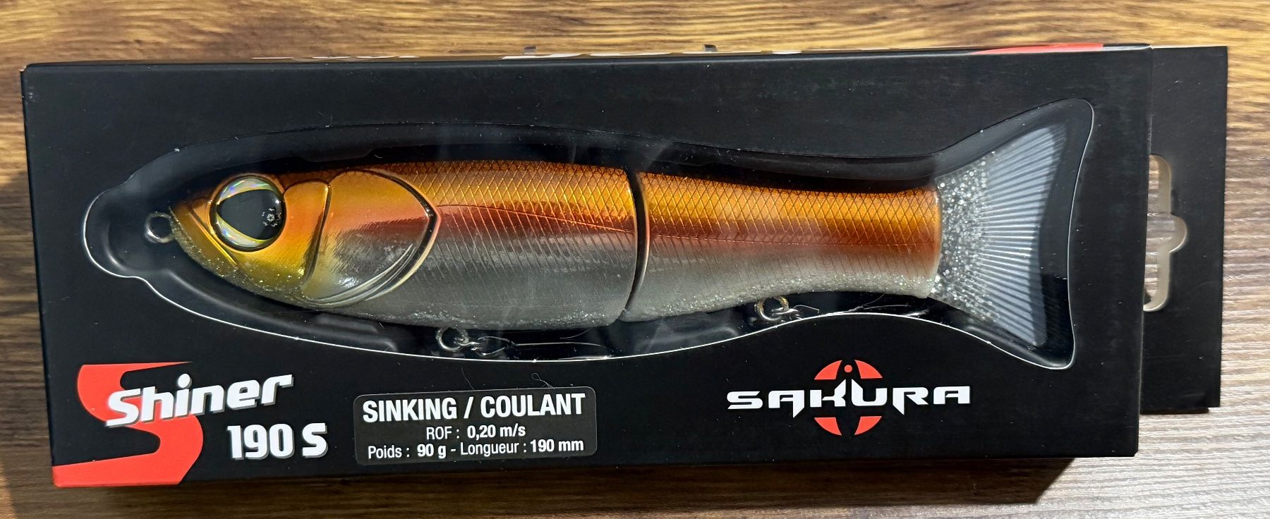 Esche: Sakura S-Shiner 190 - Swimbait – Nuovo e nell'imballaggio originale da Widnau venduto da Fishingtackle_Oggy