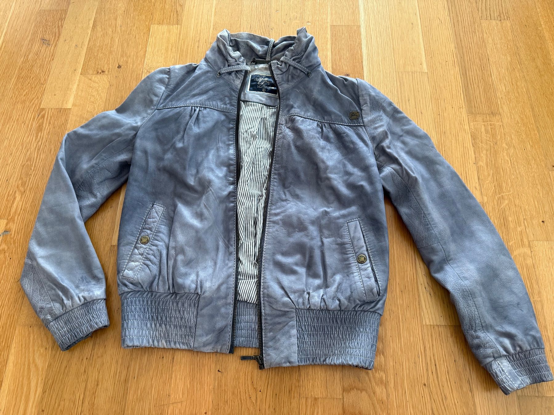 Pepe Jeans Giacche: Coole Pepe Jeans Lederjacke Grösse XS, – Usato da Bettlach venduto da Kvety