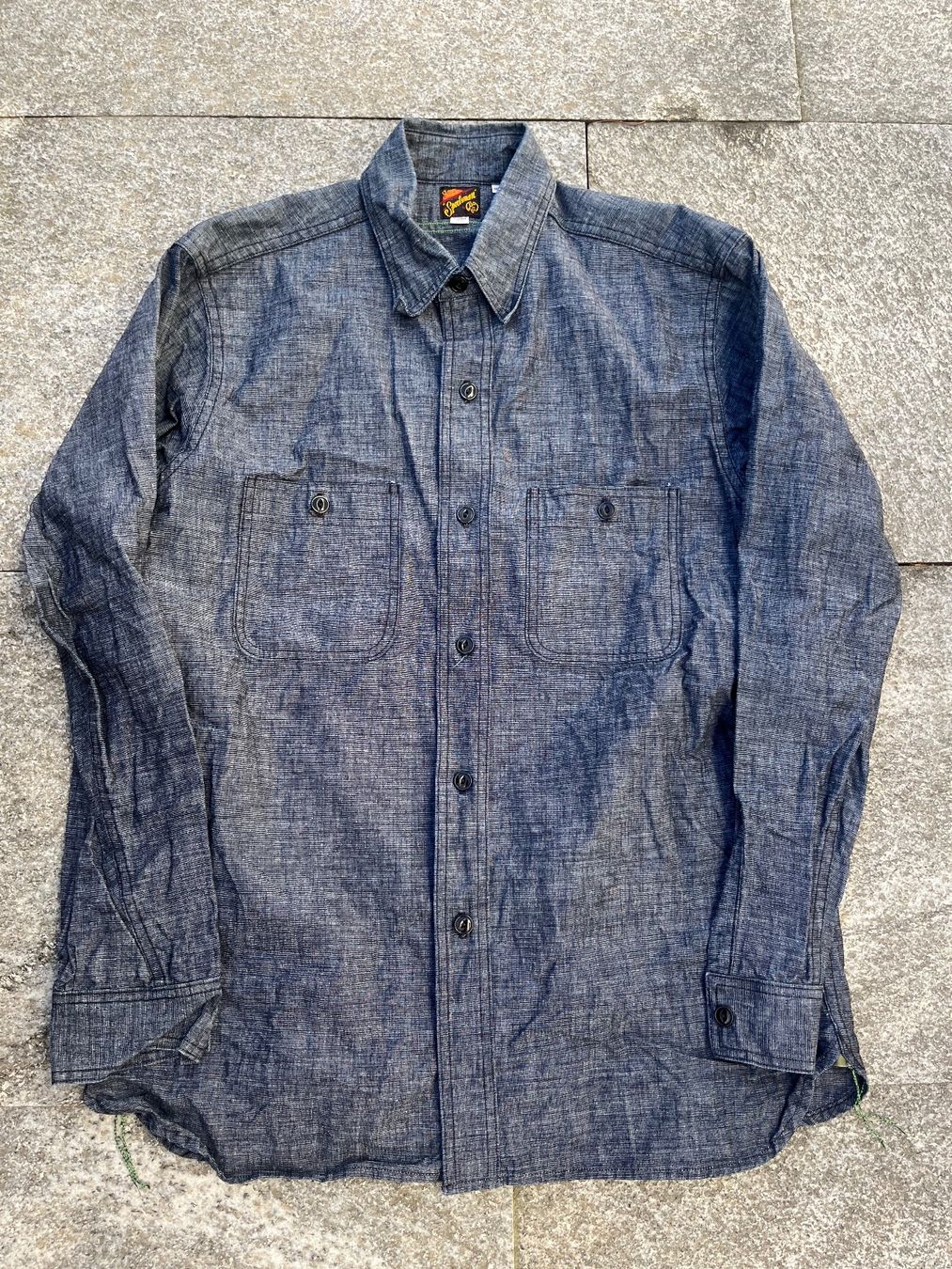 Camicie: Mister Freedom Indigo Hemd – Usato da Bottmingen venduto da Puffsack
