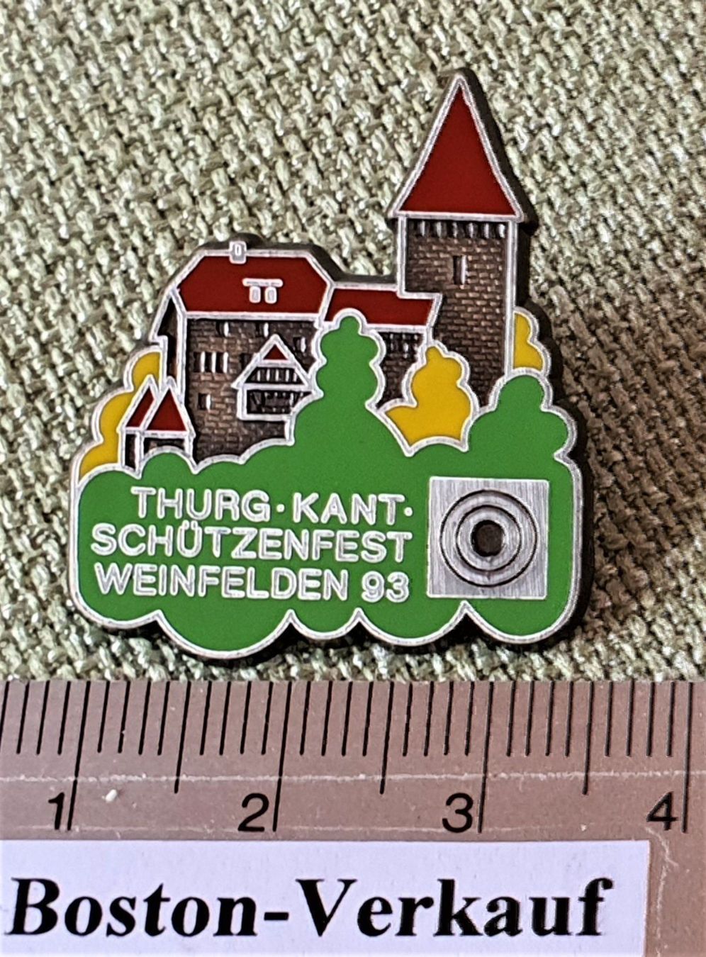 Placchette & Badge: C595 - Pin Thurgauer Schützen Weinfelden – Usato da Reinach BL venduto da Boston-Verkauf 2