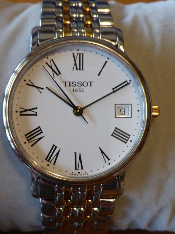 Montre à Quartz Tissot 1853 Pour Homme - Indicateur de Date Couleur Argent  DIA00169 - Sodishop