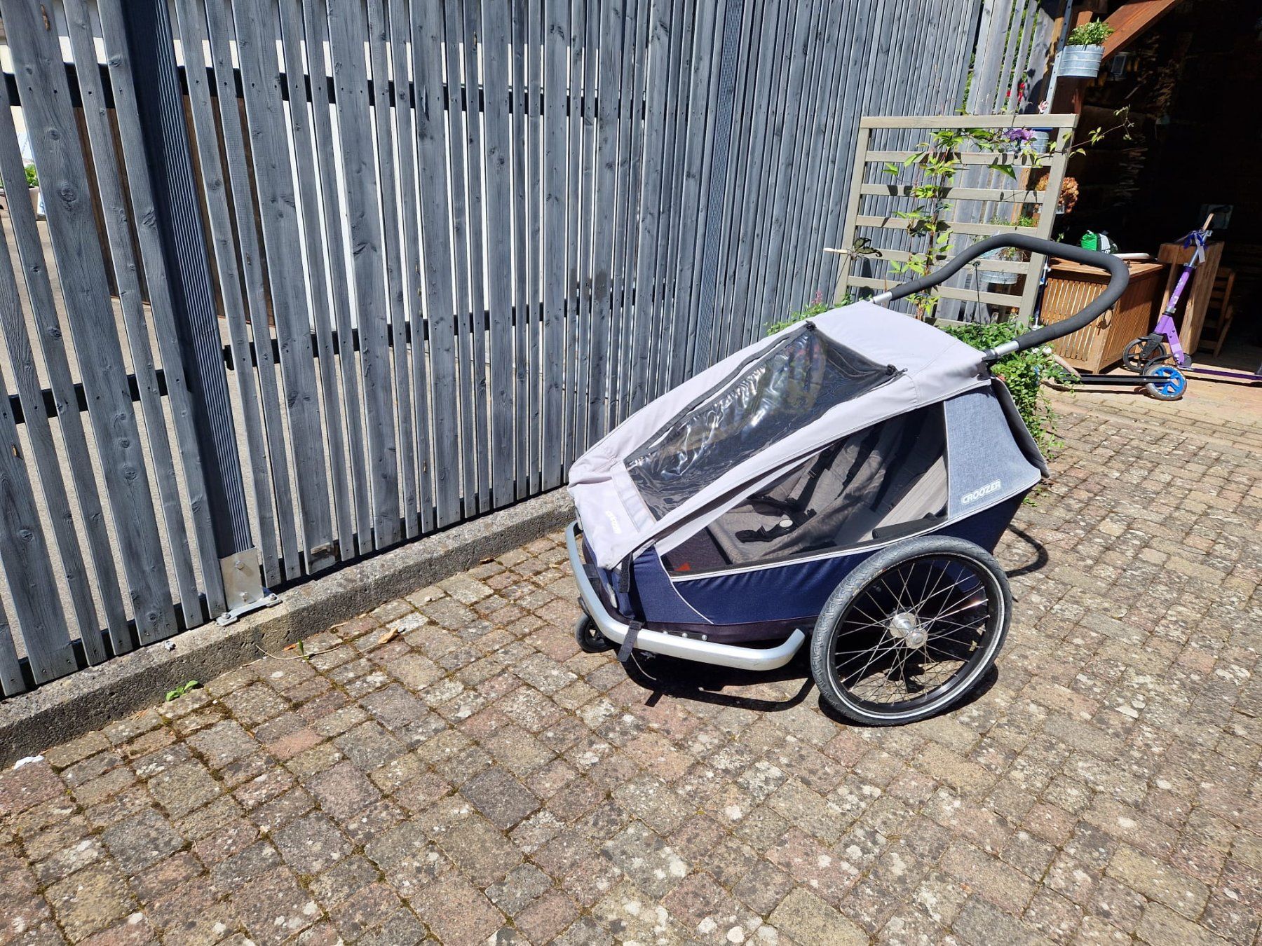Croozer Rimorchi: Croozer 2 inkl. Zubehör – Usato da Zufikon venduto da PGr2010 1