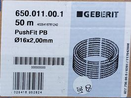 Geberit Rohrleitung Push Fit PB